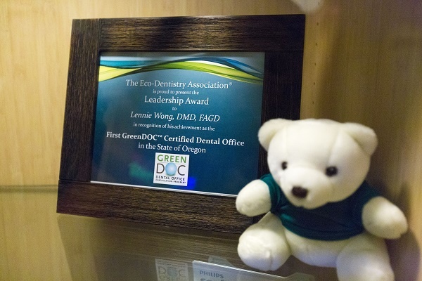 Eco Dentistry Association GreenDoc Award